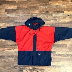 90s Vintage Helly Hansen Windbreaker Jacket 
Size L Eu52-54
